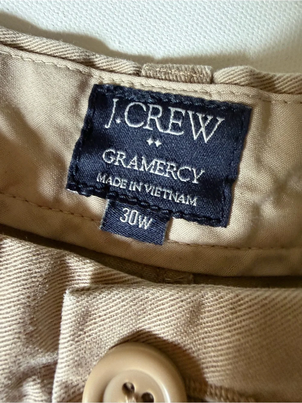J.Crew Gramercy Chino Shorts Men’s 30 Khaki Tan 9” Inseam